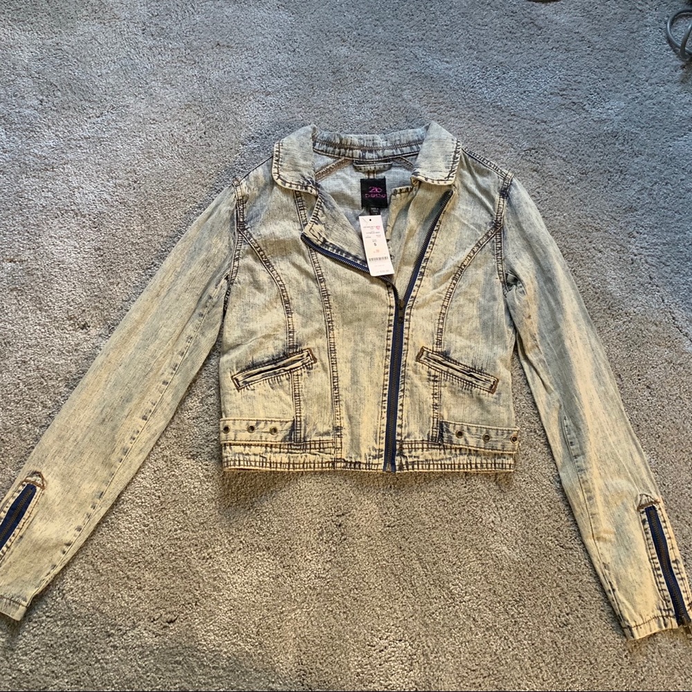 Crop Denim Jacked sz S